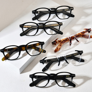 Kính mắt Borregls Acetate nữ <span class=keywords><strong>2025</strong></span>, thiết kế thương hiệu, gọng kính vuông, kính nam, mắt kính G-Dragon, mắt kính thời trang Jmm ZEPHIRINI - Product Image 2