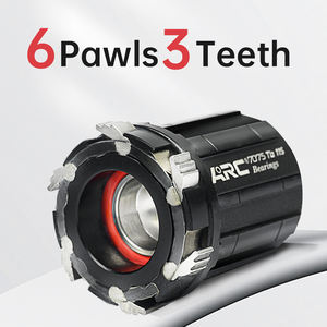 Maza de Bicicleta ARC MT009F/R 28/32/36H Núcleo de 6 Trinquetes para HG 8-11V <span class=keywords><strong>TA</strong></span> Cierre Rápido Maza para MTB - Product Image 5