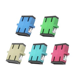 FC FC Simplex Multimode Fiber Optic Coupler การจัดตำแหน่งอย่างแม่นยำ อะแดปเตอร์โลหะที่ทนทาน การออกแบบที่กะทัดรัด - Product Image 2
