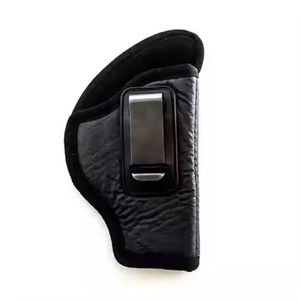 Étui universel en cuir pour port dissimulé IWB, matériau souple pour homme/femme droitier, dissimulation d'arme à feu - Product Image 1