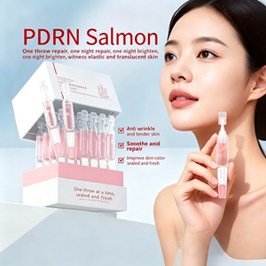 Suero Facial de un Día con ADN de Salmón PDRN Pink de Marca Privada, Ampolla Intensiva al 99% con Colágeno, Ácido Hialurónico, Antiarrugas, Cuidado de la Piel - Product Image 1
