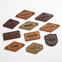 Patch en cuir souple et durable de qualité supérieure avec logo personnalisé, en cuir gommé souple, pour articles en cuir