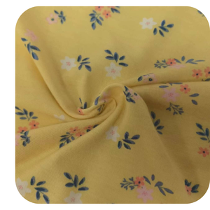 Màn Hình In Ấn 100% Polyester 32S Spun Độc Jersey Vải In Vải Spandex Vải Áo Thun Cho Quần Áo - Product Image 1