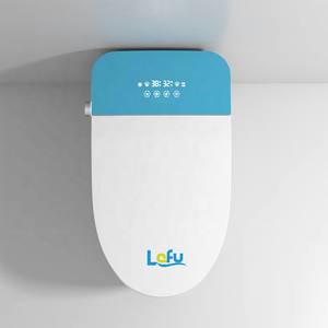 110V UV Light Warm Seat Sky <strong>Blue</strong> Intelligent Wc Water Closet Automatic Flush Smart <strong>Toilet</strong> - Product Image 3