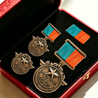 Médaille en métal personnalisée d'usine, ruban, médaille en fer 2D 3D, épingle à médaille, breloque avec logo, broche en métal plaqué