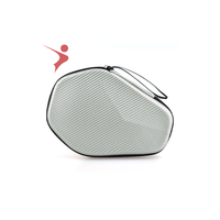 Sac de raquette de tennis de table à coque dure hexagonale or/argent/carbone sac de raquette de ping-pong sac de pagaie de ping-pong OEM de bienvenue