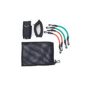 <span class=keywords><strong>Bande</strong></span> de résistance de jambe d'entraînement en latex corde élastique renforcer la vitesse d'augmentation de muscle des jambes pour l'exercice de volley-ball de course de football - Product Image 3