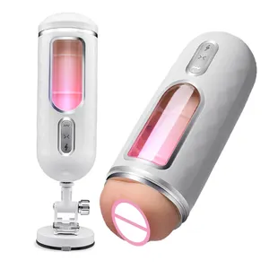Golf elettrico automatico macchina per il massaggio della vagina giocattoli del sesso maschile dispositivo tazze per la masturbazione attrezzatura con voce sessuale