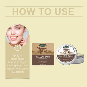 Crème hydratante apaisante au suif de bœuf, nourrit en profondeur, répare la barrière cutanée, atténue la sécheresse pour tous les types de peau, usage quotidien, 70g - Product Image 6