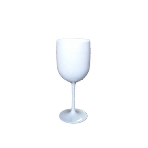 <span class=keywords><strong>Verre</strong></span> à vin en <span class=keywords><strong>plastique</strong></span> durcissant sans BPA, de couleur blanche, de haute qualité, 1 pièce - Product Image 1