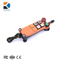 Commutateur de télécommande radio pour grue, étanche, 315 MHz, protection IP65, 80 canaux, portée 100 m, RC 12 V