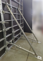 Construction forme préfabriquée doka coffrage à béton système de moule acier moulage mural colonnes feuilles formes panneau avec tirant