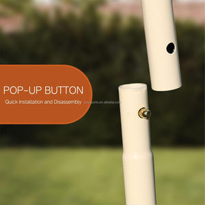 Xách tay Pop bóng đá Net Kit trẻ em 2-4x3 ft Toddler bóng đá Mục tiêu Thanh Niên trò chơi thể thao ngoài trời chơi thiết bị đào tạo một quả bóng đá - Product Image 3