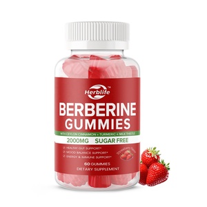 OEM ODM Gomitas de Berberina HCL Veganas Sin Azúcar de Venta Caliente con Extracto de Canela de Ceilán y Cúrcuma - Product Image 1