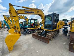 Grande industria pesante 8 tonnellate di alta qualità usato escavatore Super cingolato escavatore KOMATSU PC80 escavatore usato - Product Image 3