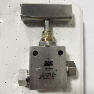 Gruppo Valvola Manuale HP Dritta a 2 Vie 60K per Macchina da Taglio a Getto d'Acqua KMT, Ricambi, Alta Pressione 60000 PSI 10078863 - Product Image 3