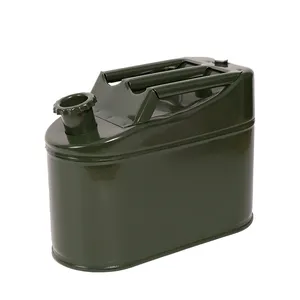 Dependable performance 5L 10L 15L 20L 25L 30L diesel refueling special drum spare tank metal Jerry can