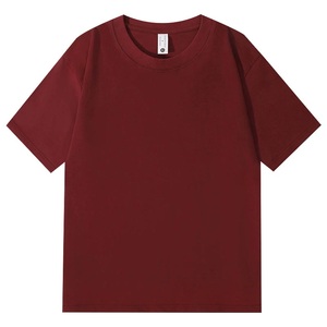 เสื้อยืดคอตตอน 100% หนัก 260 กรัม แบบสั่งทำพิเศษ OEM ODM ทรงโอเวอร์ไซส์ คอกลม แขนสั้น ไม่มีลาย พร้อมสกรีนโลโก้ - Product Image 6