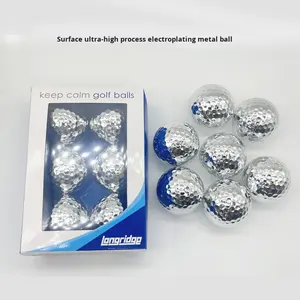 Lot de balles de golf personnalisées en caoutchouc synthétique écologique, durables, pour longues distances, deux pièces, 45g, diamètre 42mm, multi-tailles - Product Image 3