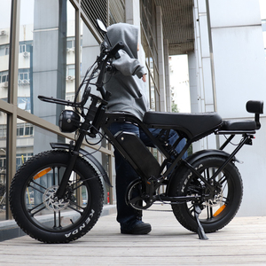 Bicicleta Eléctrica Plegable VOMO X80Pro con Estante Delantero, Neumáticos Anchos, 7 Velocidades, 48V 250W, 25km/h, para Ciudad (UE) - Product Image 6