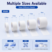 Rouleau de pansement médical non tissé hypoallergénique à haute adhérence, personnalisable en gros, pour la fixation de bandages en clinique