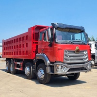 Vente flash Camion benne Sinotruk Howo Nx Tx 8x4 371 380 ch d'occasion 8*4