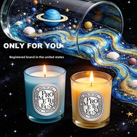 Bougie d'aromathérapie de marque américaine en cire de soja, huile essentielle, cadeau accompagnant, parfum pour chambre, bonheur, bon marché à l'étranger