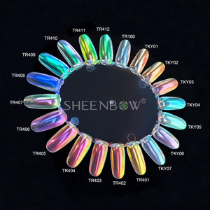 Nuova Polvere Multicromatica di Alta Qualità per Nail Art, Polvere Camaleonte Cromata per <span class=keywords><strong>Unghie</strong></span> - Product Image 2