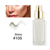 Enlumineur liquide pour le maquillage, enlumineur scintillant, paillettes corporelles, bronzer, huile scintillante dorée