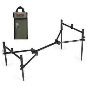 Supporto per canna da pesca staccabile Buzz Bar palo poggiatesta pieghevole porta canna da pesca retrattile con borsa per il trasporto - Product Image 1