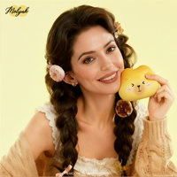 100% Original Molynk Série Restaurant Bear Dim Sum Squishy Blind Box Slow Rebound Toy Kawaii Bao Bun Mystery Box Anti-stress