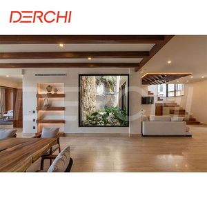 Không thấm nước ngoài trời chống trộm nhôm trượt cửa sổ nhôm bão tác động trượt cửa sổ kính đôi với flyscreen - Product Image 3