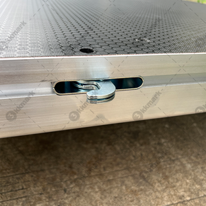 Kkmark scuola concerto chiesa hotel esposizione attrezzature evento in alluminio esagono superficie palco con ruote - Product Image 2