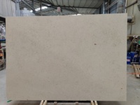 Dalles de pierre naturelle polies en marbre beige du Portugal, type Moleanos Gascogne, pour intérieur et extérieur, grandes dalles pour carrelage ou projets