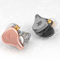 Fabricant professionnel KZ DQ6S 3DD Triple Dynamic Drivers Array HIFI In Ear Écouteurs écouteurs filaires dans l'oreille sans micro
