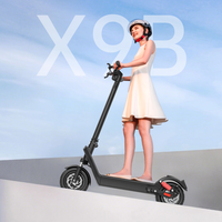 Trottinette électrique à succès 500W 31-40km/h, grande capacité de charge, légère, unisexe, pour la ville, avec capteur de contrôle
