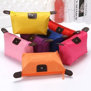 OEM Custom Logo Candy Color Makeup Promotional Waterproof <b>Folding</b> <b>Travel</b> Cosmetic Storage <b>Bag</b> for Women - Product Image 6