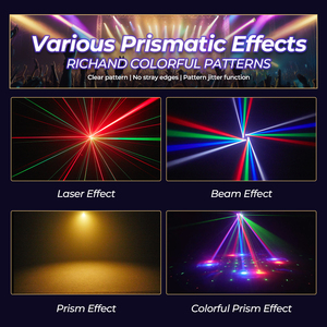 Éclairage de scène à effet lumineux 60W avec télécommande, gradation ultra-lisse 0~100%, lumière de fête disco <span class=keywords><strong>DJ</strong></span> pour boîte de nuit, lampes LED - Product Image 4