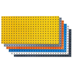 Support mural perforé en tôle galvanisée Sanqiang pour outils de nettoyage automobile multifonctionnels, avec panneau à trous carrés - Product Image 1