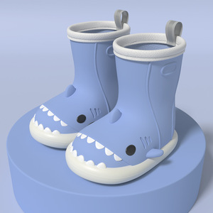Chaussures d'eau imperméables en PVC pour enfants, motif dessin animé mignon, bottes mi-hautes pour l'été, l'hiver et l'automne - Product Image 3