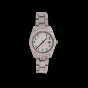 Most Selling Elegant Moissanite Diamond Quartz <b>Watch</b> Women Fashion Jewelry Style <b>Waterproof</b> Bracelet <b>Watch</b> Available For Sale - Product Image 5