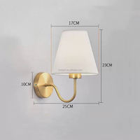 Lámpara de pared LED recargable de estilo Vintage para sala de estar, candelabro inalámbrico con batería, pantalla de tela para interiores, lámpara de pared Oplaadbare