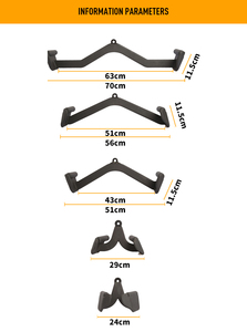 Xử lý cáp tập tin đính kèm kéo lên thanh kéo xuống dây Cáp kẹp thiết lập cho phòng tập thể dục xử lý thiết bị - Product Image 2