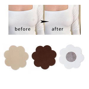 Cache-tétons jetables personnalisables avec logo pour femmes, adhésifs doux et mats - Product Image 1