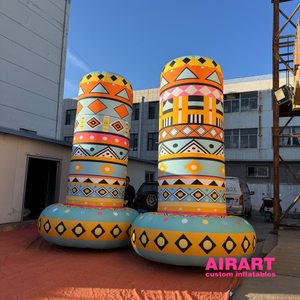 Sombrero Inflable Personalizado con Forma de Chimenea para Festivales de Música, Espectáculos de <span class=keywords><strong>Circo</strong></span>, Accesorios de <span class=keywords><strong>Teatro</strong></span>, Exhibición en Escenarios - Product Image 2