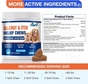 Golosinas Masticables Suaves para Perros con Alergias, Marca Privada OEM/ODM, Altas en Proteínas, Sin Granos, con Omega-3 para la Salud Inmunológica y de la Piel - Product Image 5