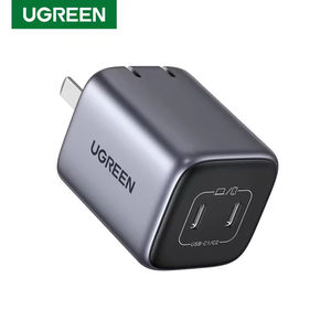 Chargeur USB C UGREEN 45W Nexode 2 ports GaN pliable, bloc de chargeur mural PPS, prend en charge la charge ultra rapide 2.0 pour Samsung iPhone - Product Image 1