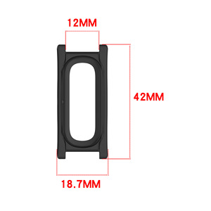 Correa de reloj de silicona DIY dividida con caja de barra de resorte y hebilla de pin, pulsera de repuesto para reloj inteligente Google Fitbit Air - Product Image 6