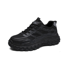 New men's shoes with breathable mesh surface, suitable <b>for</b> sports activities, trendy and versatile, with thick sole, <b>for</b> casual - Product Image 1