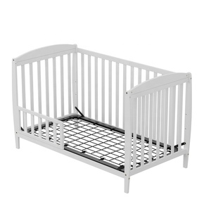 Simple <strong>Top</strong> Selling Baby Wood <strong>Cribs</strong> Convertible Sofa Bed Baby Furniture Bed Adjustable Height Metal Bed Slats - Product Image 5